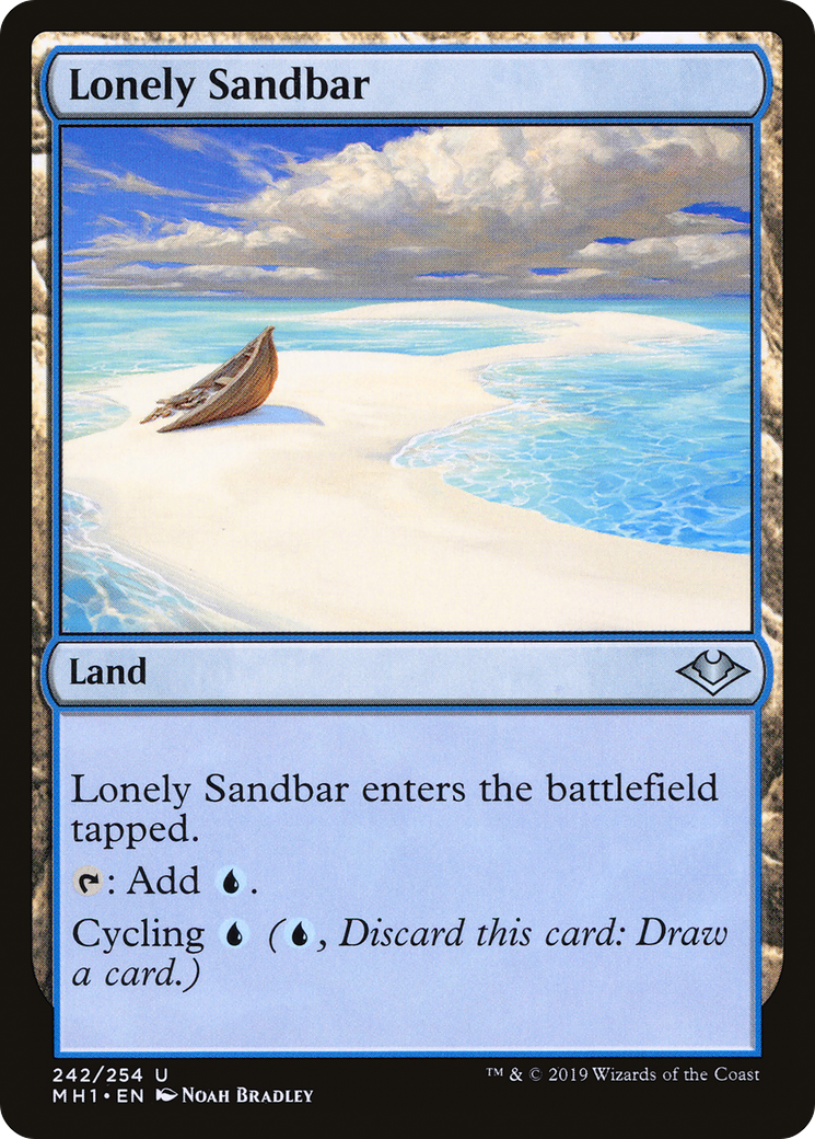 Lonely Sandbar (MH1-242) - Modern Horizons - Premium MTG Single from Wizards of the Coast - Just $0.08! Shop now at Game Crave Tournament Store