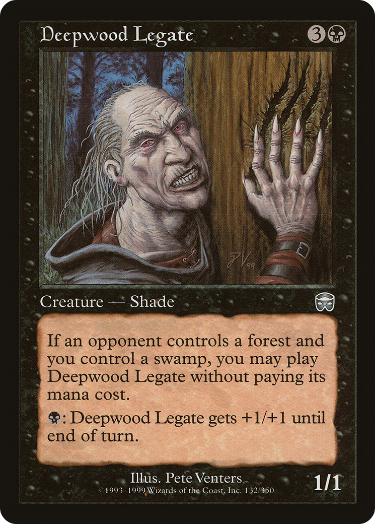 Deepwood Legate (MMQ-132) - Mercadian Masques - Premium MTG Single from Wizards of the Coast - Just $0.25! Shop now at Game Crave Tournament Store