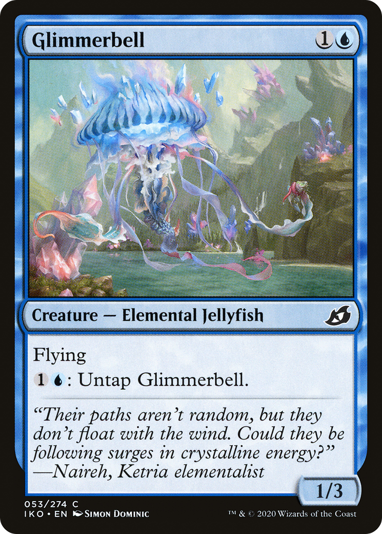Glimmerbell (IKO-053) - Ikoria: Lair of Behemoths Foil - Premium MTG Single from Wizards of the Coast - Just $0.25! Shop now at Game Crave Tournament Store