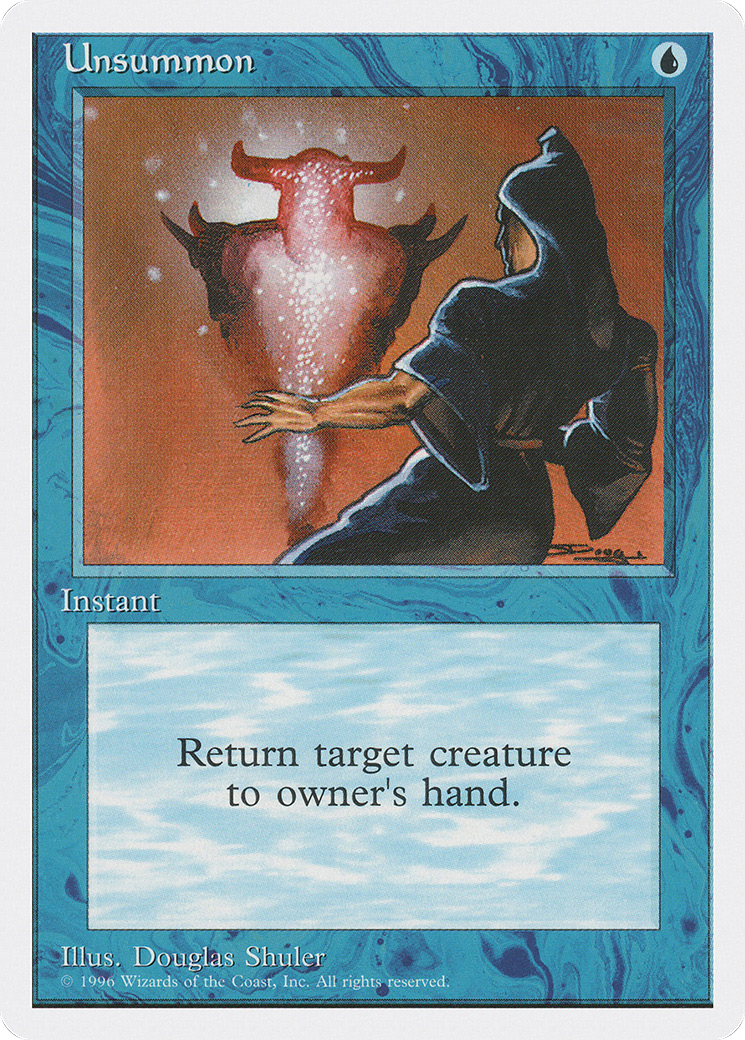 Unsummon (ITP-014) - Introductory Two-Player Set - Premium MTG Single from Wizards of the Coast - Just $1.74! Shop now at Game Crave Tournament Store