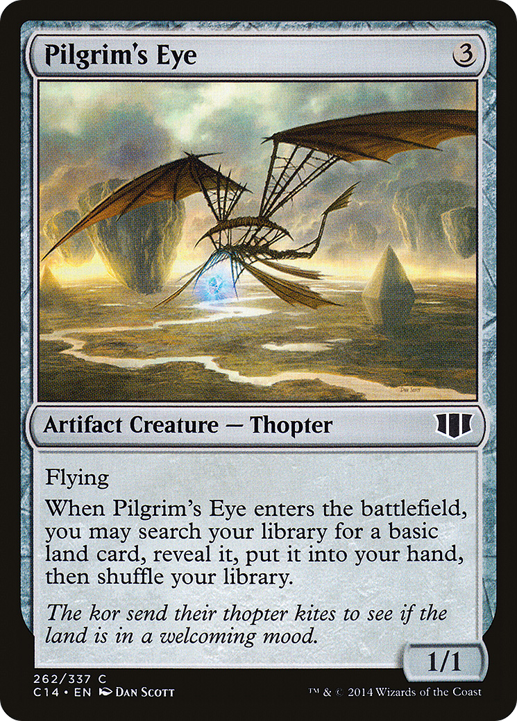 Pilgrim's Eye (C14-262) - Commander 2014 - Premium MTG Single from Wizards of the Coast - Just $0.08! Shop now at Game Crave Tournament Store