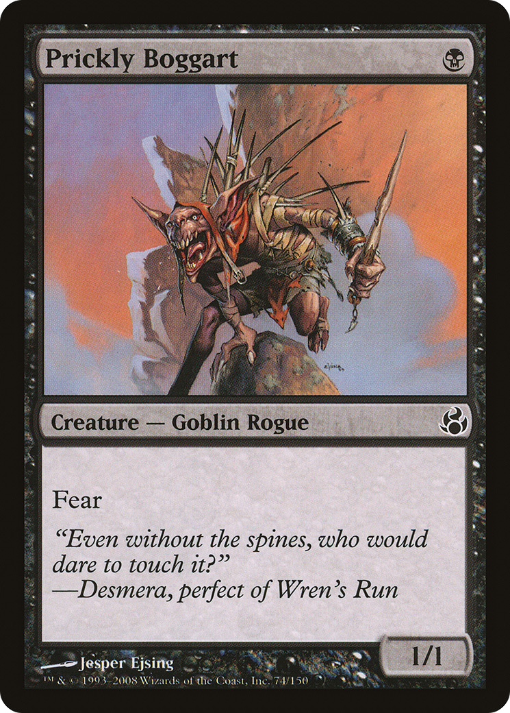 Prickly Boggart (MOR-074) - Morningtide - Premium MTG Single from Wizards of the Coast - Just $0.08! Shop now at Game Crave Tournament Store