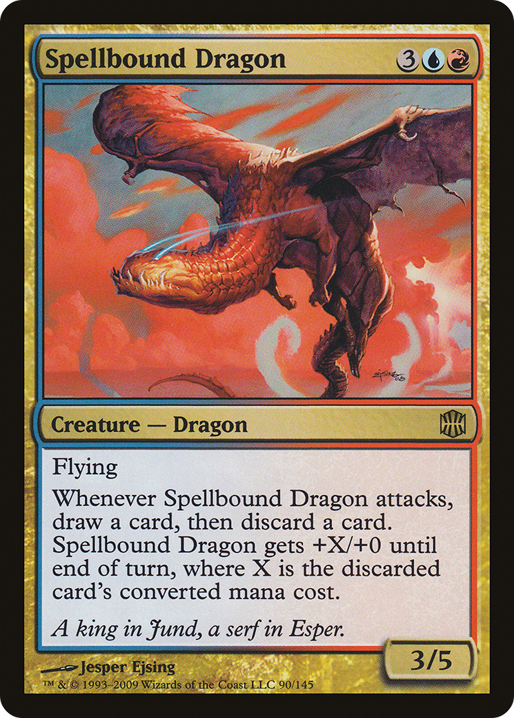 Spellbound Dragon (ARB-090) - Alara Reborn - Premium MTG Single from Wizards of the Coast - Just $0.13! Shop now at Game Crave Tournament Store