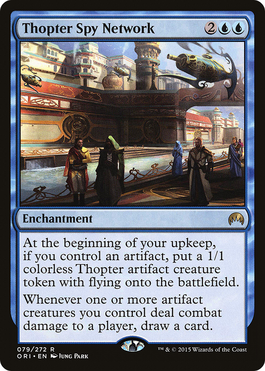 Thopter Spy Network (ORI-079) - Magic Origins - Premium MTG Single from Wizards of the Coast - Just $0.12! Shop now at Game Crave Tournament Store
