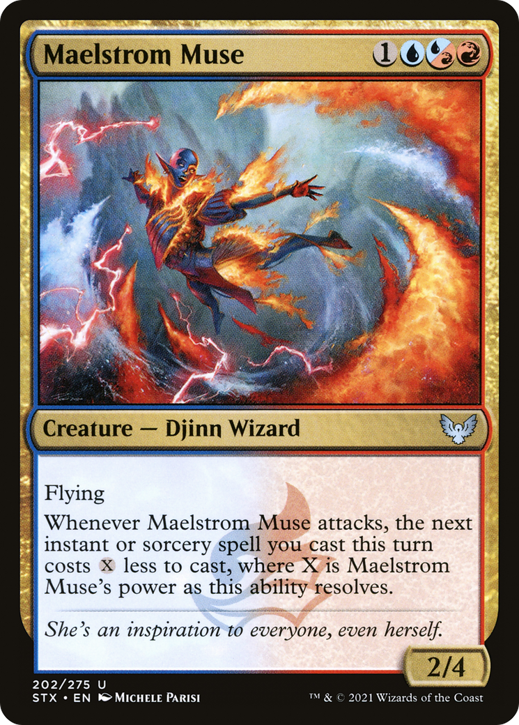 Maelstrom Muse (STX-202) - Strixhaven: School of Mages - Premium MTG Single from Wizards of the Coast - Just $0.08! Shop now at Game Crave Tournament Store