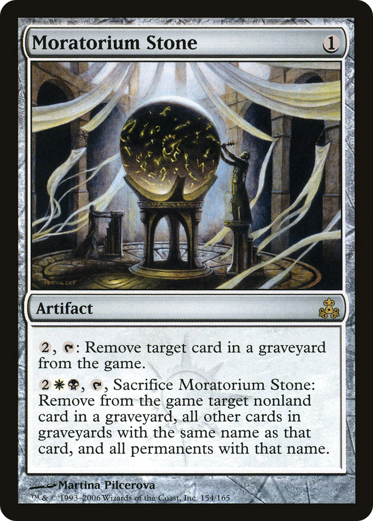 Moratorium Stone (GPT-154) - Guildpact - Premium MTG Single from Wizards of the Coast - Just $0.08! Shop now at Game Crave Tournament Store