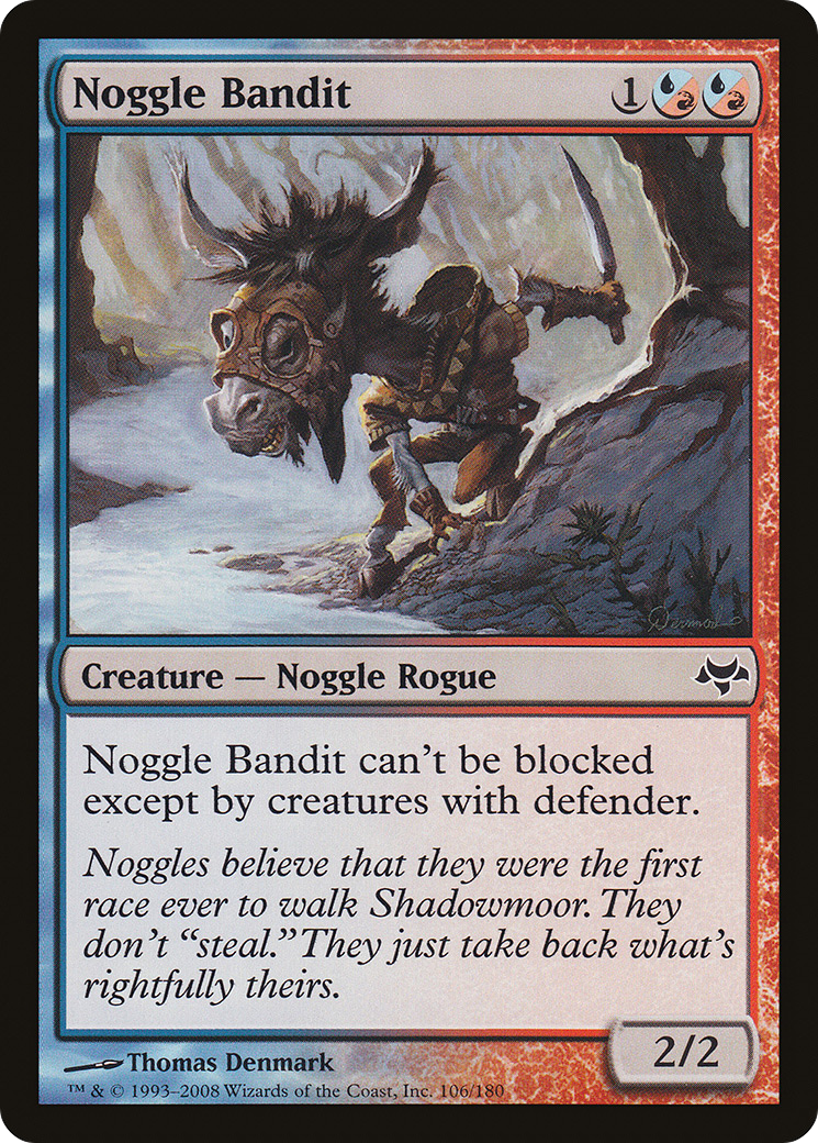Noggle Bandit (EVE-106) - Eventide - Premium MTG Single from Wizards of the Coast - Just $0.18! Shop now at Game Crave Tournament Store