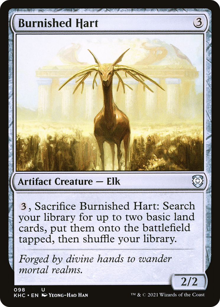 Burnished Hart (KHC-098) - Kaldheim Commander - Premium MTG Single from Wizards of the Coast - Just $0.25! Shop now at Game Crave Tournament Store