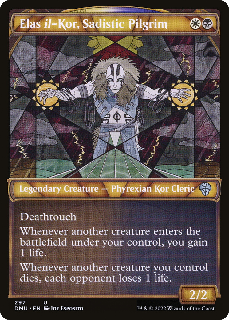 Elas il-Kor, Sadistic Pilgrim (DMU-297) - Dominaria United: (Showcase) - Premium MTG Single from Wizards of the Coast - Just $0.11! Shop now at Game Crave Tournament Store