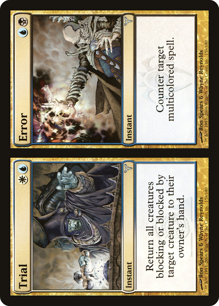 Trial // Error (DIS-158) - Dissension Foil - Premium MTG Single from Wizards of the Coast - Just $0.46! Shop now at Game Crave Tournament Store