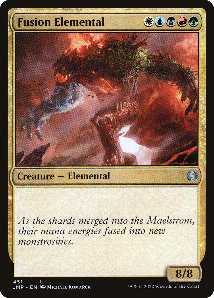 Fusion Elemental (JMP-451) - Jumpstart - Premium MTG Single from Wizards of the Coast - Just $0.25! Shop now at Game Crave Tournament Store