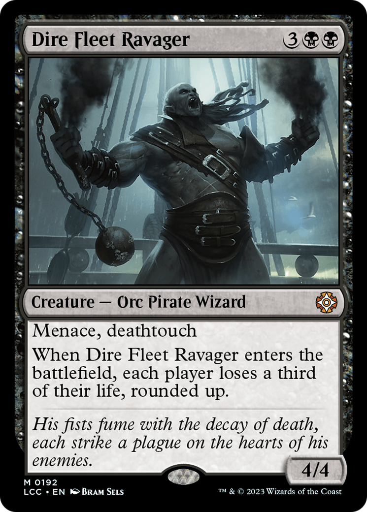 Dire Fleet Ravager (LCC-192) - The Lost Caverns of Ixalan Commander - Premium MTG Single from Wizards of the Coast - Just $0.08! Shop now at Game Crave Tournament Store