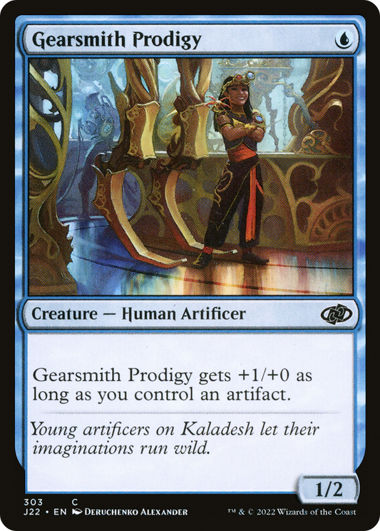 Gearsmith Prodigy (J22-303) - Jumpstart 2022 - Premium MTG Single from Wizards of the Coast - Just $0.25! Shop now at Game Crave Tournament Store