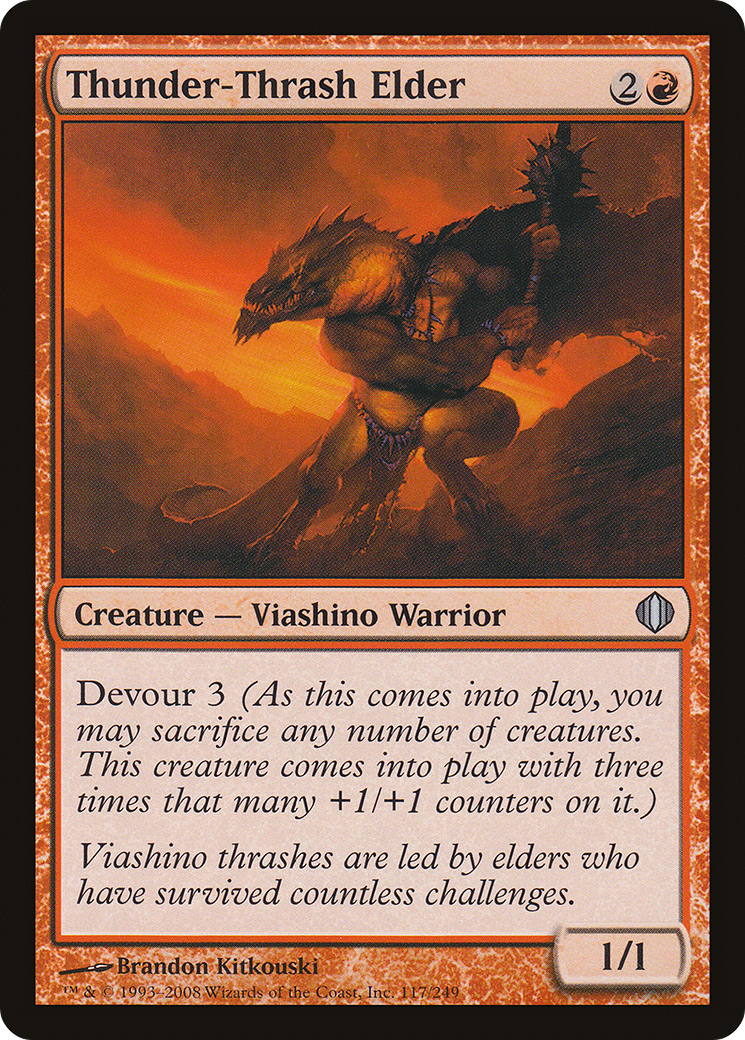 Thunder-Thrash Elder (ALA-117) - Shards of Alara - Premium MTG Single from Wizards of the Coast - Just $0.08! Shop now at Game Crave Tournament Store