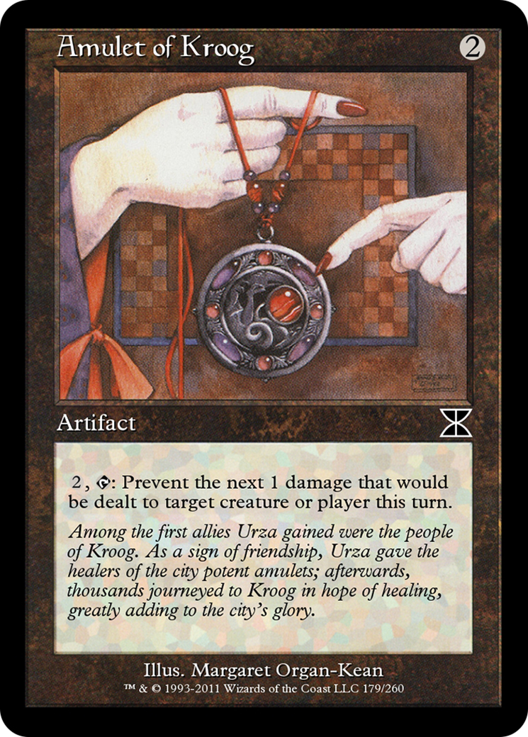 Amulet of Kroog (ME4-179) - Masters Edition IV - Premium MTG Single from Wizards of the Coast - Just $0! Shop now at Game Crave Tournament Store