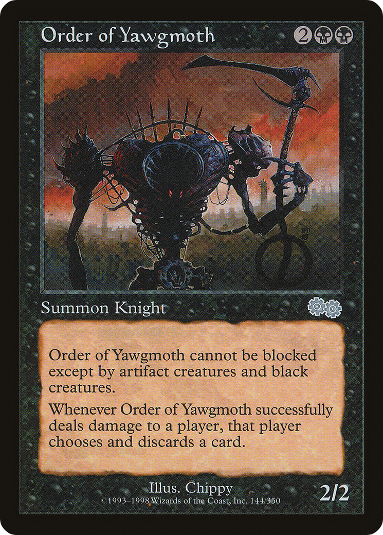 Order of Yawgmoth (USG-144) - Urza's Saga - Premium MTG Single from Wizards of the Coast - Just $0.08! Shop now at Game Crave Tournament Store