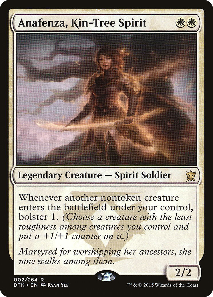 Anafenza, Kin-Tree Spirit (DTK-002) - Dragons of Tarkir - Premium MTG Single from Wizards of the Coast - Just $0.08! Shop now at Game Crave Tournament Store