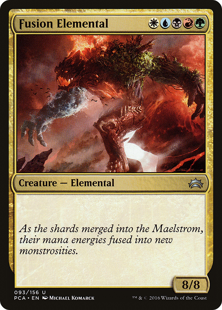 Fusion Elemental (PCA-093) - Planechase Anthology - Premium MTG Single from Wizards of the Coast - Just $0.25! Shop now at Game Crave Tournament Store