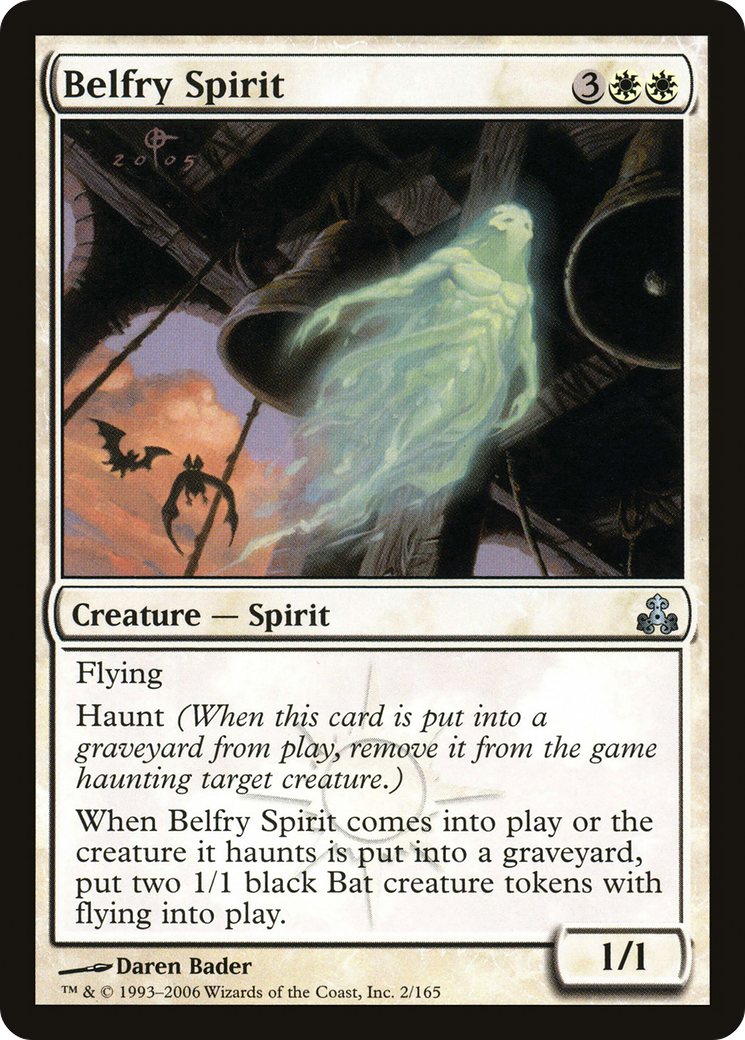 Belfry Spirit (GPT-002) - Guildpact Foil - Premium MTG Single from Wizards of the Coast - Just $0.53! Shop now at Game Crave Tournament Store
