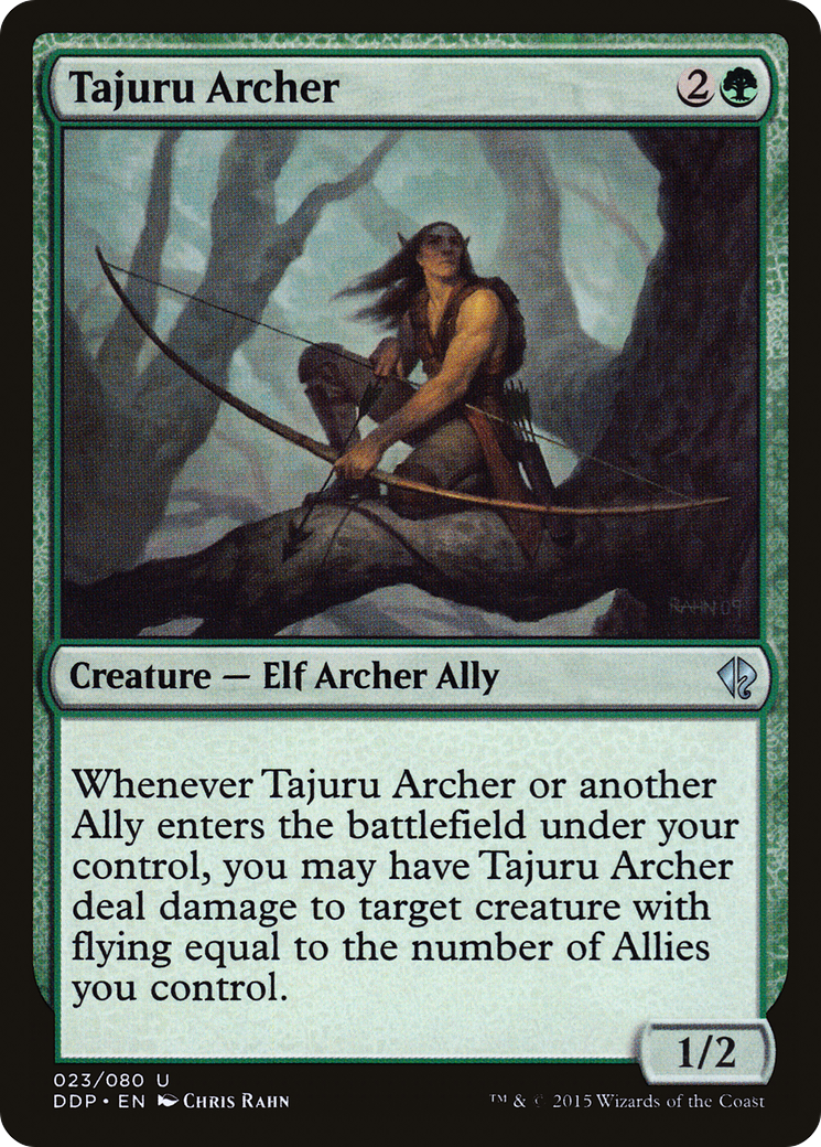 Tajuru Archer (DDP-023) - Duel Decks: Zendikar vs. Eldrazi - Premium MTG Single from Wizards of the Coast - Just $0.25! Shop now at Game Crave Tournament Store