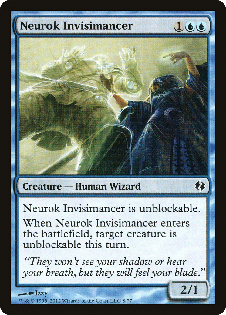 Neurok Invisimancer (DDI-008) - Duel Decks: Venser vs. Koth - Premium MTG Single from Wizards of the Coast - Just $0.08! Shop now at Game Crave Tournament Store