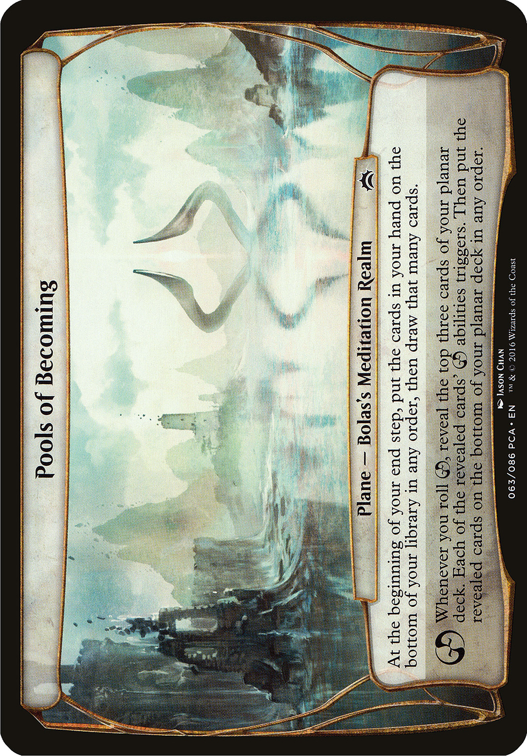 Pools of Becoming (OPCA-063) - Planechase Anthology Planes - Premium MTG Single from Wizards of the Coast - Just $3.17! Shop now at Game Crave Tournament Store