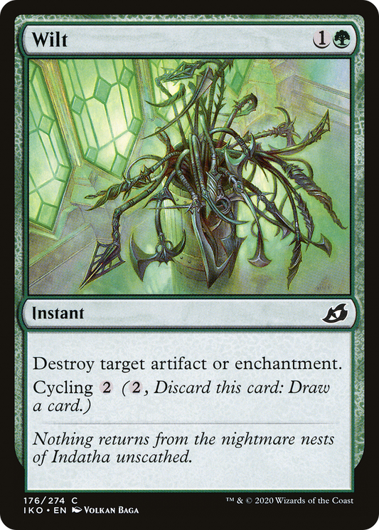 Wilt (IKO-176) - Ikoria: Lair of Behemoths - Premium MTG Single from Wizards of the Coast - Just $0.08! Shop now at Game Crave Tournament Store