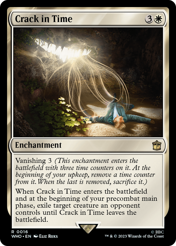 Crack in Time (WHO-016) - Doctor Who - Premium MTG Single from Wizards of the Coast - Just $0.08! Shop now at Game Crave Tournament Store