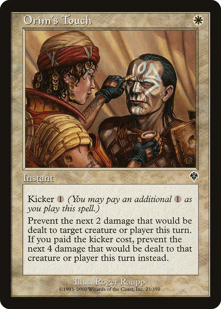Orim's Touch (INV-023) - Invasion - Premium MTG Single from Wizards of the Coast - Just $0.08! Shop now at Game Crave Tournament Store