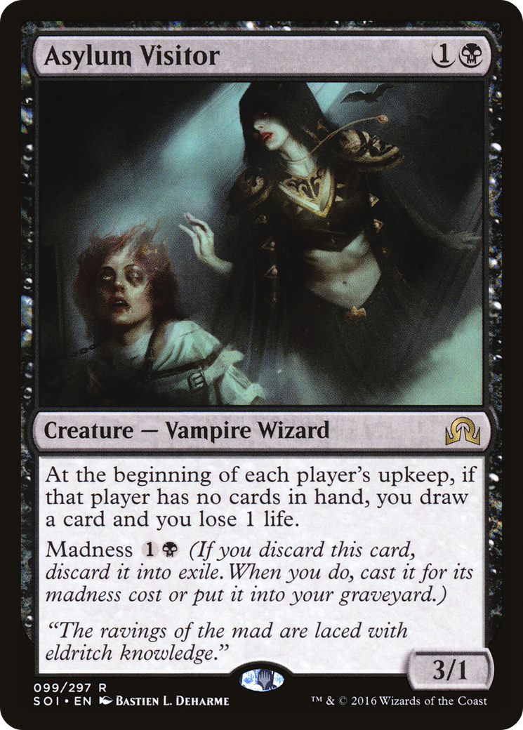 Asylum Visitor (SOI-099) - Shadows over Innistrad - Premium MTG Single from Wizards of the Coast - Just $0.08! Shop now at Game Crave Tournament Store