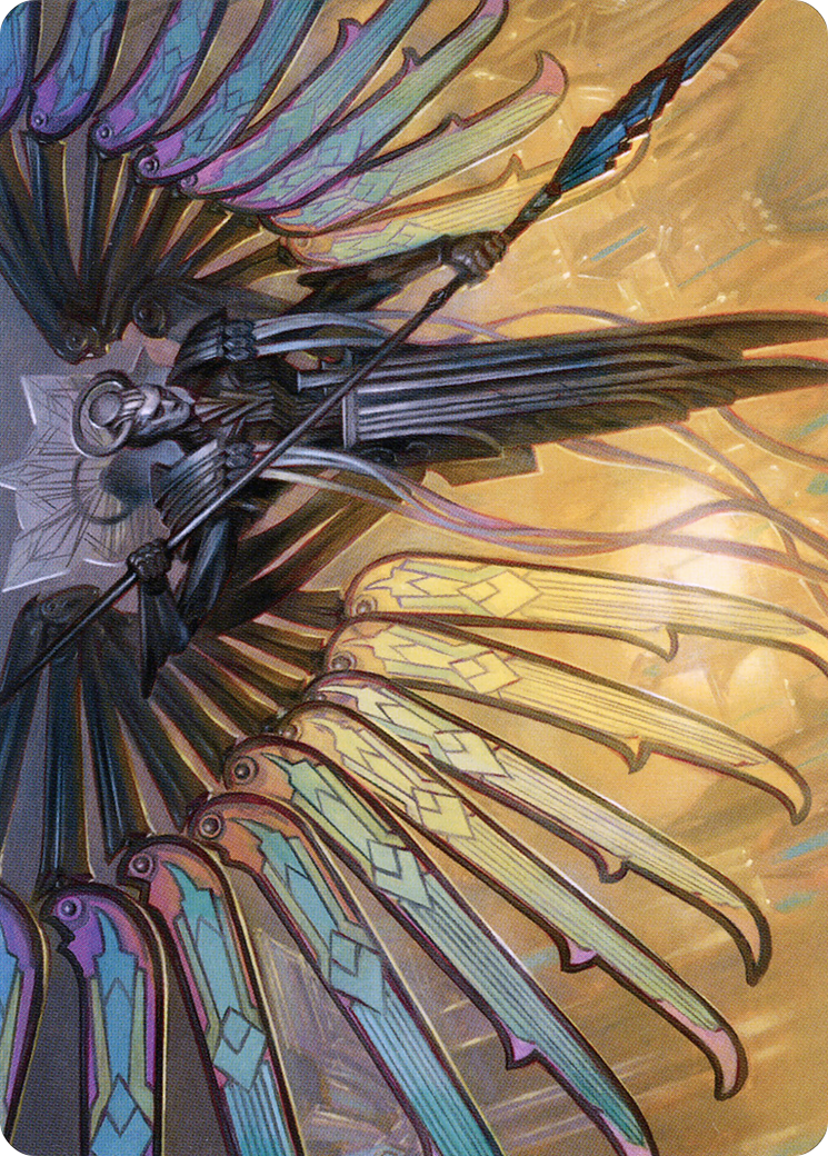 Paragon of Modernity // Paragon of Modernity (ASNC-035) - New Capenna Art Series (Borderless) Foil - Premium MTG Single from Wizards of the Coast - Just $0! Shop now at Game Crave Tournament Store
