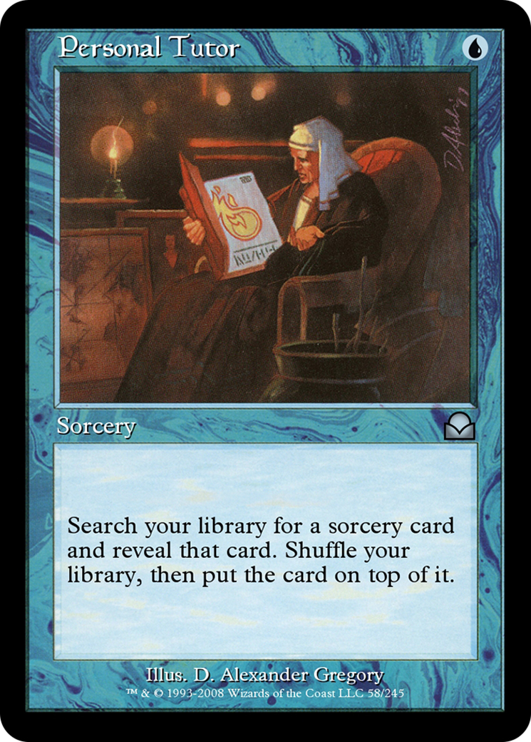 Personal Tutor (ME2-058) - Masters Edition II - Premium MTG Single from Wizards of the Coast - Just $0! Shop now at Game Crave Tournament Store
