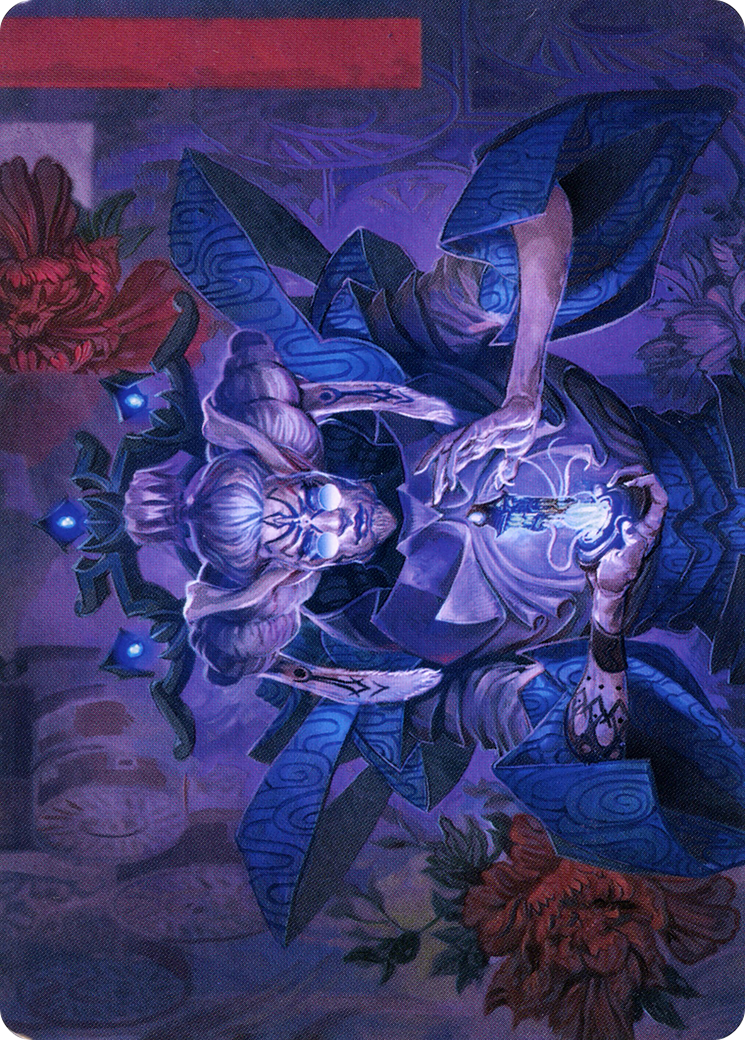 Tameshi, Reality Architect // Tameshi, Reality Architect (ANEO-036) - Neon Dynasty Art Series (Borderless) Foil - Premium MTG Single from Wizards of the Coast - Just $0! Shop now at Game Crave Tournament Store