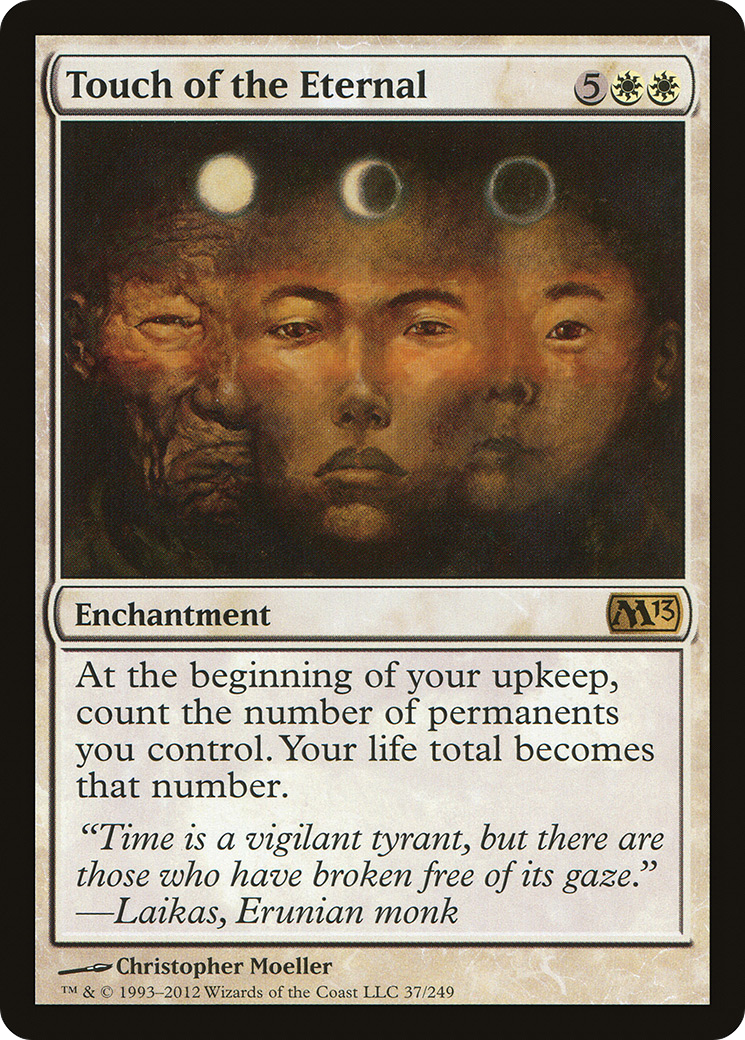 Touch of the Eternal (M13-037) - Magic 2013 - Premium MTG Single from Wizards of the Coast - Just $0.08! Shop now at Game Crave Tournament Store