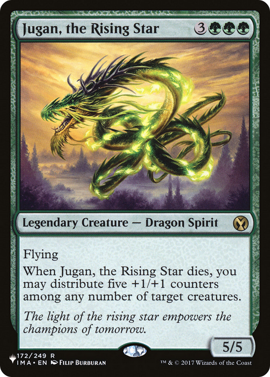 Jugan, the Rising Star (PLIST-698) - The List - Premium MTG Single from Wizards of the Coast - Just $0.30! Shop now at Game Crave Tournament Store