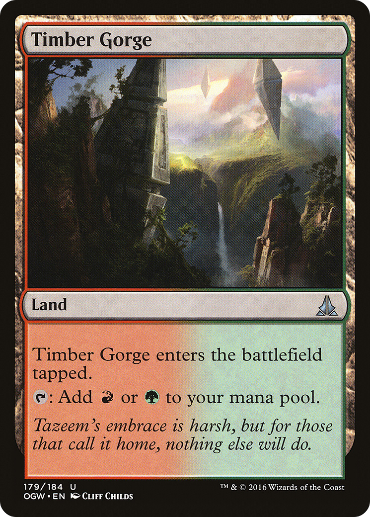 Timber Gorge (OGW-179) - Oath of the Gatewatch - Premium MTG Single from Wizards of the Coast - Just $0.25! Shop now at Game Crave Tournament Store