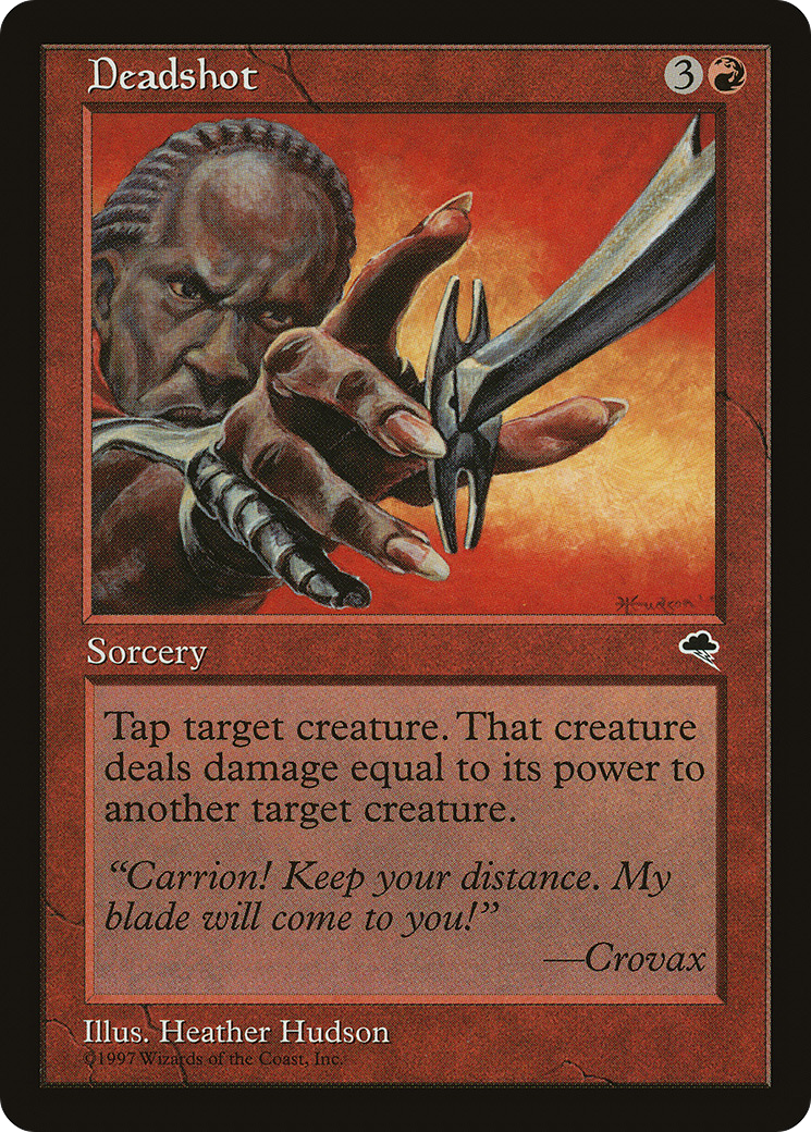 Deadshot (TMP-170) - Tempest - Premium MTG Single from Wizards of the Coast - Just $0.08! Shop now at Game Crave Tournament Store
