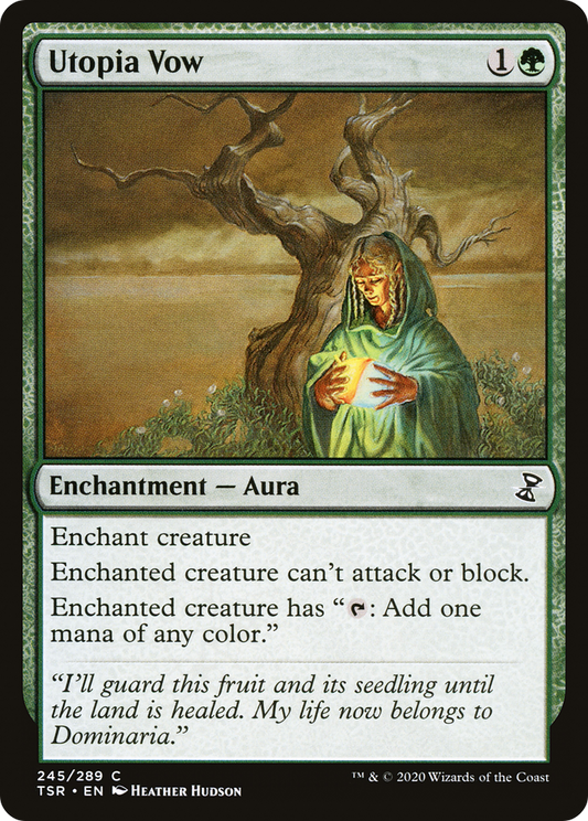 Utopia Vow (TSR-245) - Time Spiral Remastered - Premium MTG Single from Wizards of the Coast - Just $0.08! Shop now at Game Crave Tournament Store