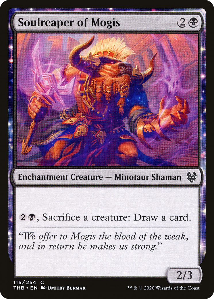 Soulreaper of Mogis (THB-115) - Theros Beyond Death: (nyxtouched) - Premium MTG Single from Wizards of the Coast - Just $0.08! Shop now at Game Crave Tournament Store