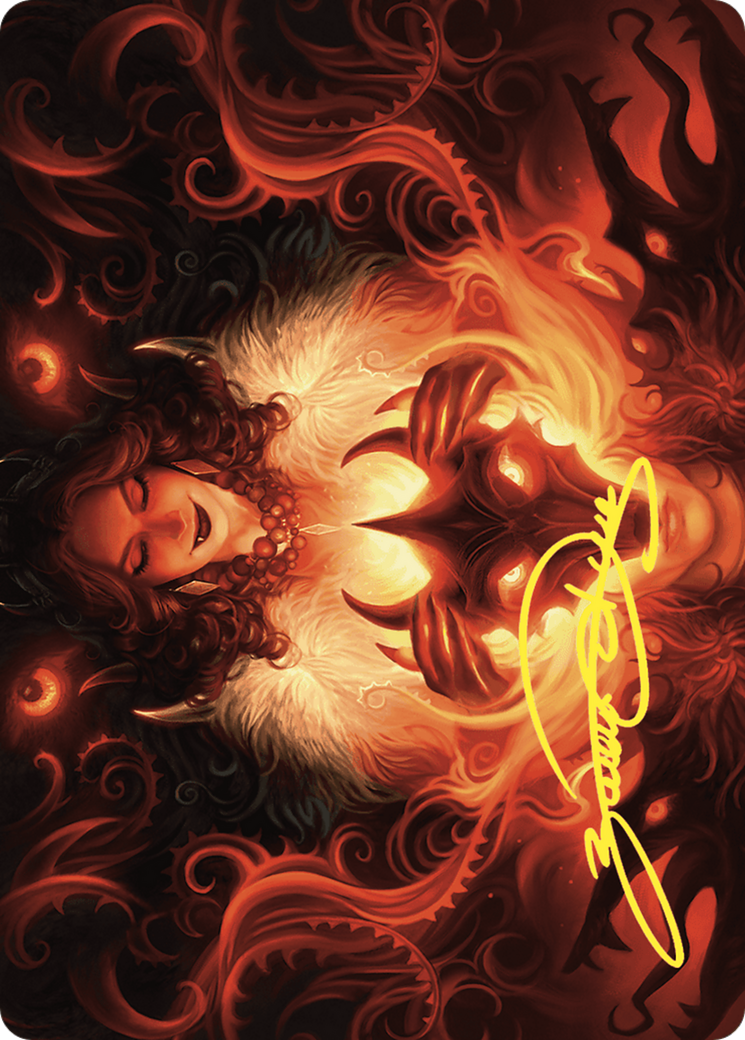 Witch's Mark // Witch's Mark (AWOE-021) - Wilds of Eldraine Art Series (Borderless) - Premium MTG Single from Wizards of the Coast - Just $0! Shop now at Game Crave Tournament Store