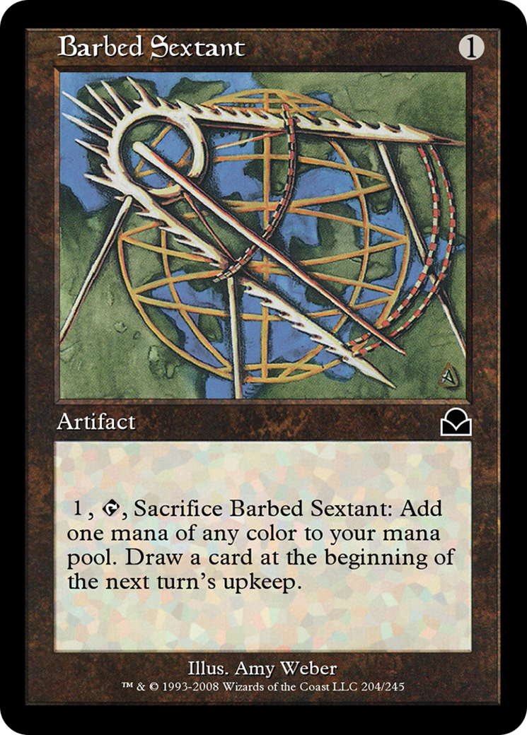 Barbed Sextant (ME2-204) - Masters Edition II - Premium MTG Single from Wizards of the Coast - Just $0! Shop now at Game Crave Tournament Store