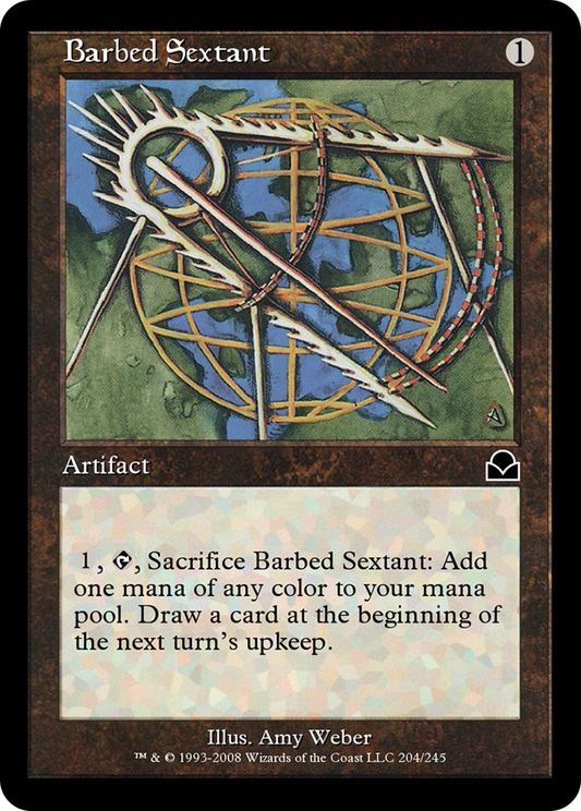 Barbed Sextant (ME2-204) - Masters Edition II - Premium MTG Single from Wizards of the Coast - Just $0! Shop now at Game Crave Tournament Store