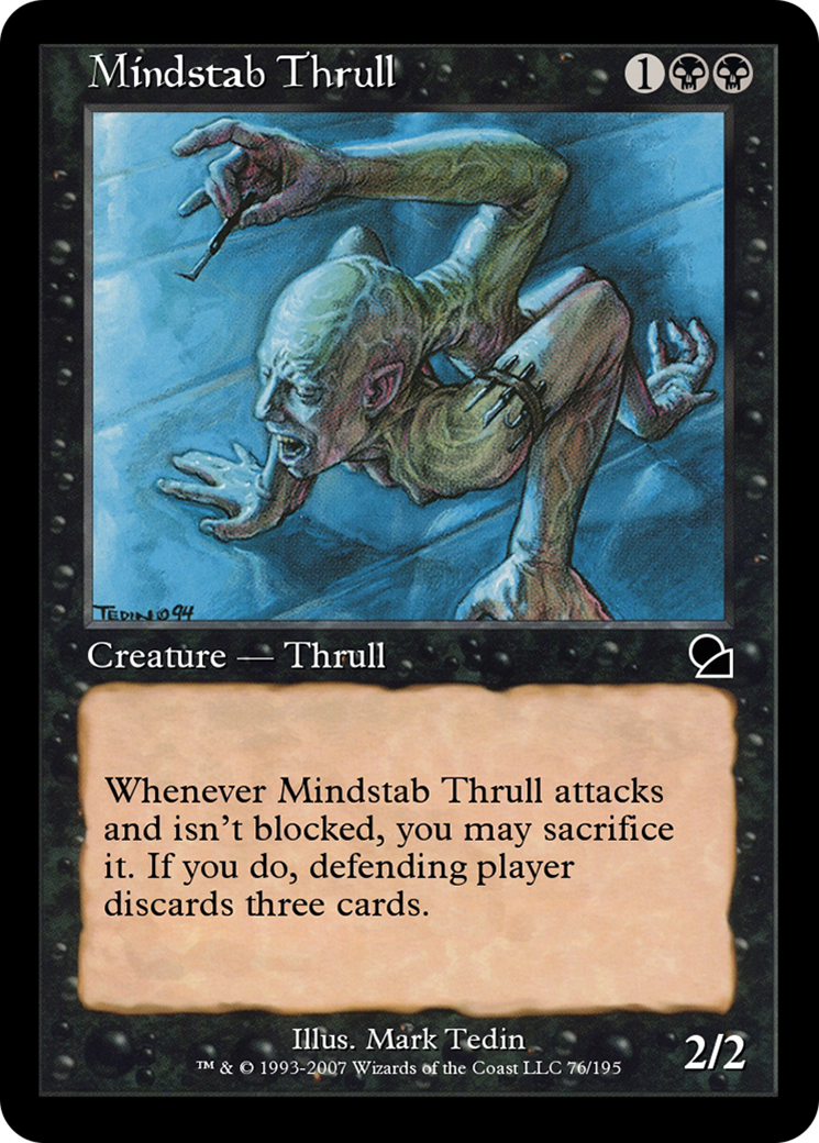 Mindstab Thrull (ME1-076) - Masters Edition - Premium MTG Single from Wizards of the Coast - Just $0! Shop now at Game Crave Tournament Store