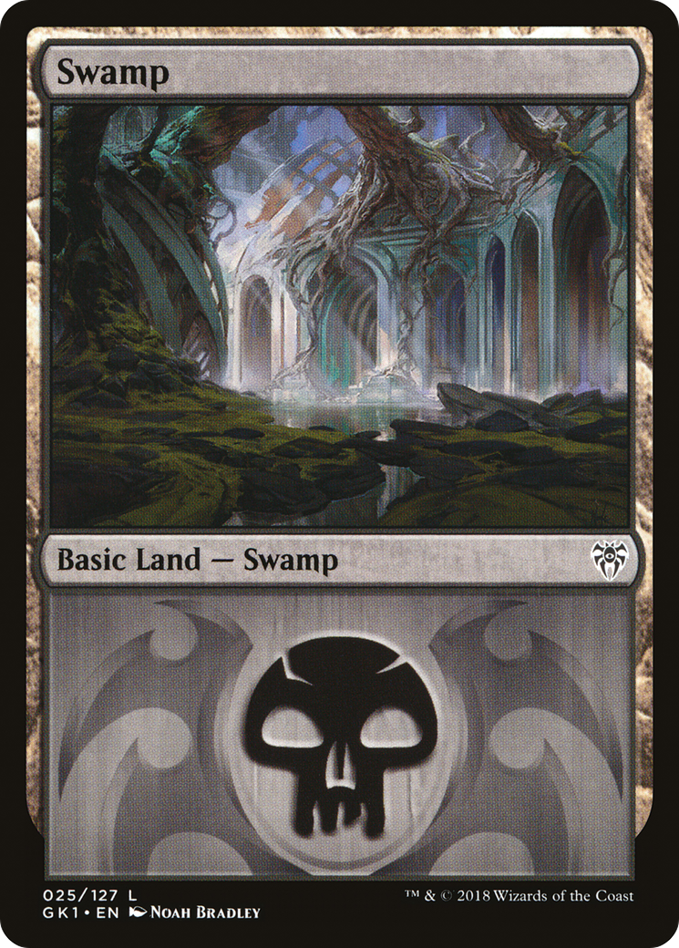 Swamp (GK1-025) - GRN Guild Kit - Premium MTG Single from Wizards of the Coast - Just $0.08! Shop now at Game Crave Tournament Store