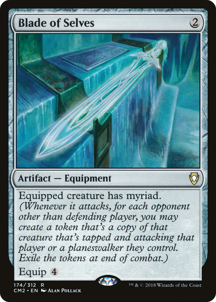 Blade of Selves (CM2-174) - Commander Anthology Volume II - Premium MTG Single from Wizards of the Coast - Just $1.38! Shop now at Game Crave Tournament Store
