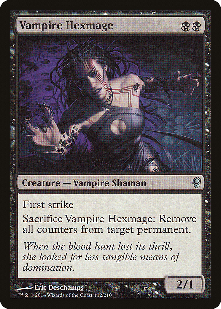 Vampire Hexmage (CNS-132) - Conspiracy Foil - Premium MTG Single from Wizards of the Coast - Just $0.41! Shop now at Game Crave Tournament Store