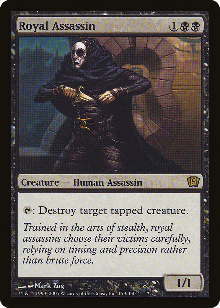 Royal Assassin (9ED-159★) - Ninth Edition Foil - Premium MTG Single from Wizards of the Coast - Just $2.88! Shop now at Game Crave Tournament Store