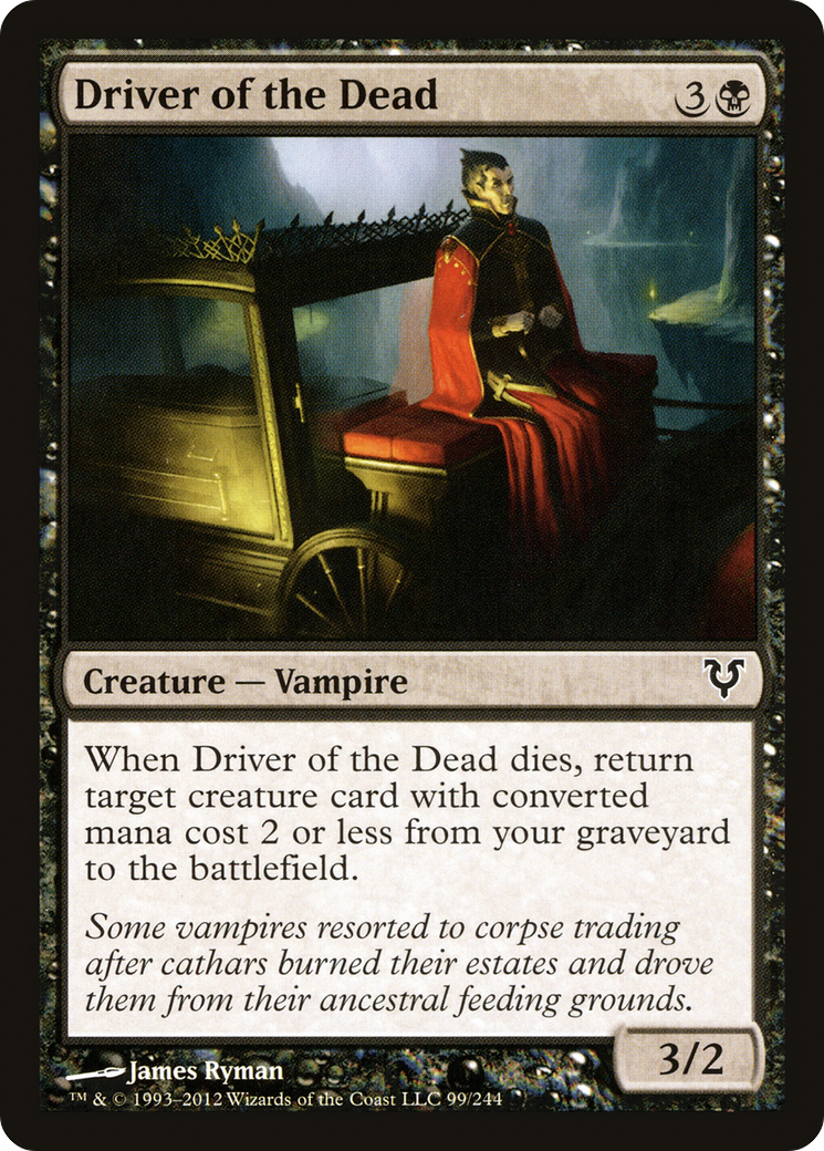Driver of the Dead (AVR-099) - Avacyn Restored Foil - Premium MTG Single from Wizards of the Coast - Just $0.25! Shop now at Game Crave Tournament Store