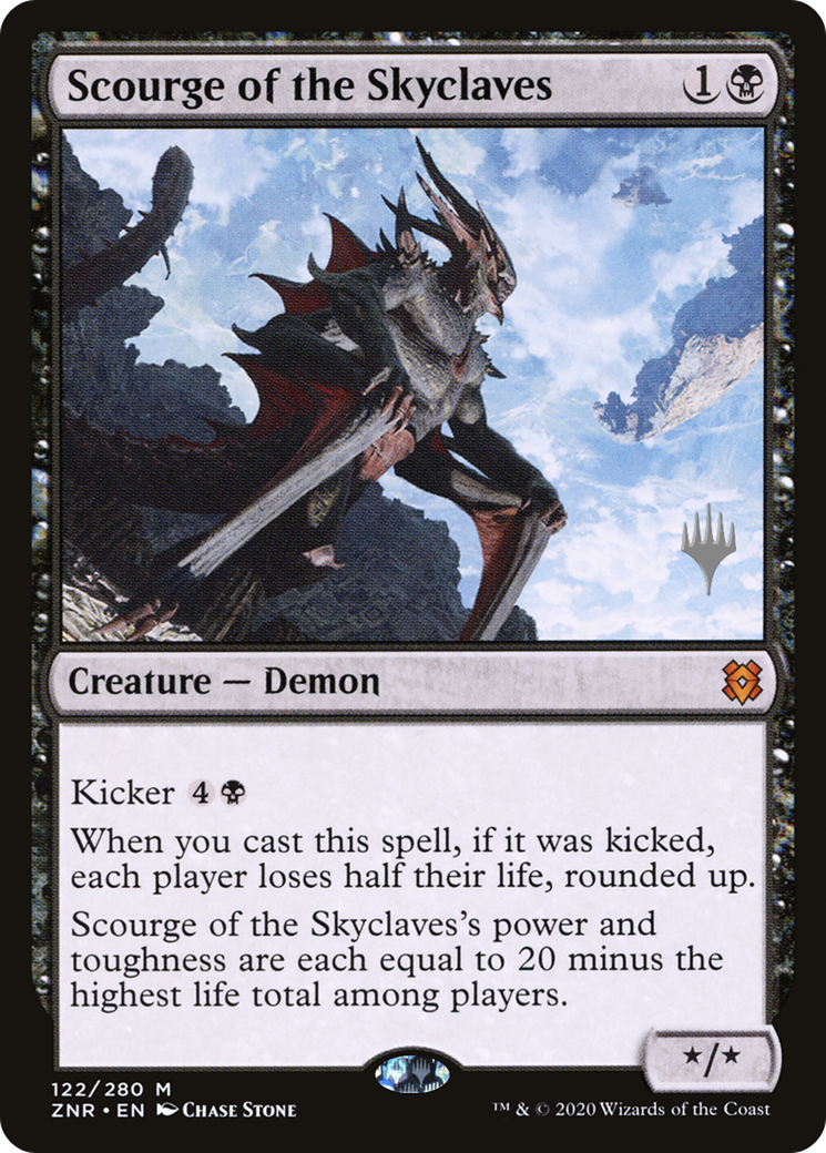 Scourge of the Skyclaves (PZNR-122P) - Zendikar Rising Promos - Premium MTG Single from Wizards of the Coast - Just $0.15! Shop now at Game Crave Tournament Store