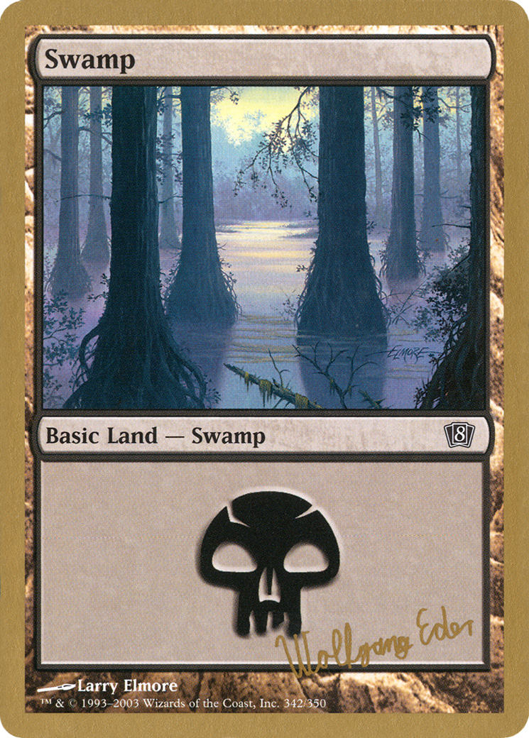 Swamp (WC03-WE342) - World Championship Decks 2003 - Premium MTG Single from Wizards of the Coast - Just $0.25! Shop now at Game Crave Tournament Store